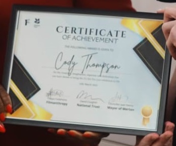 Gold Award for Creative Media students' work experience with Filmanthropy