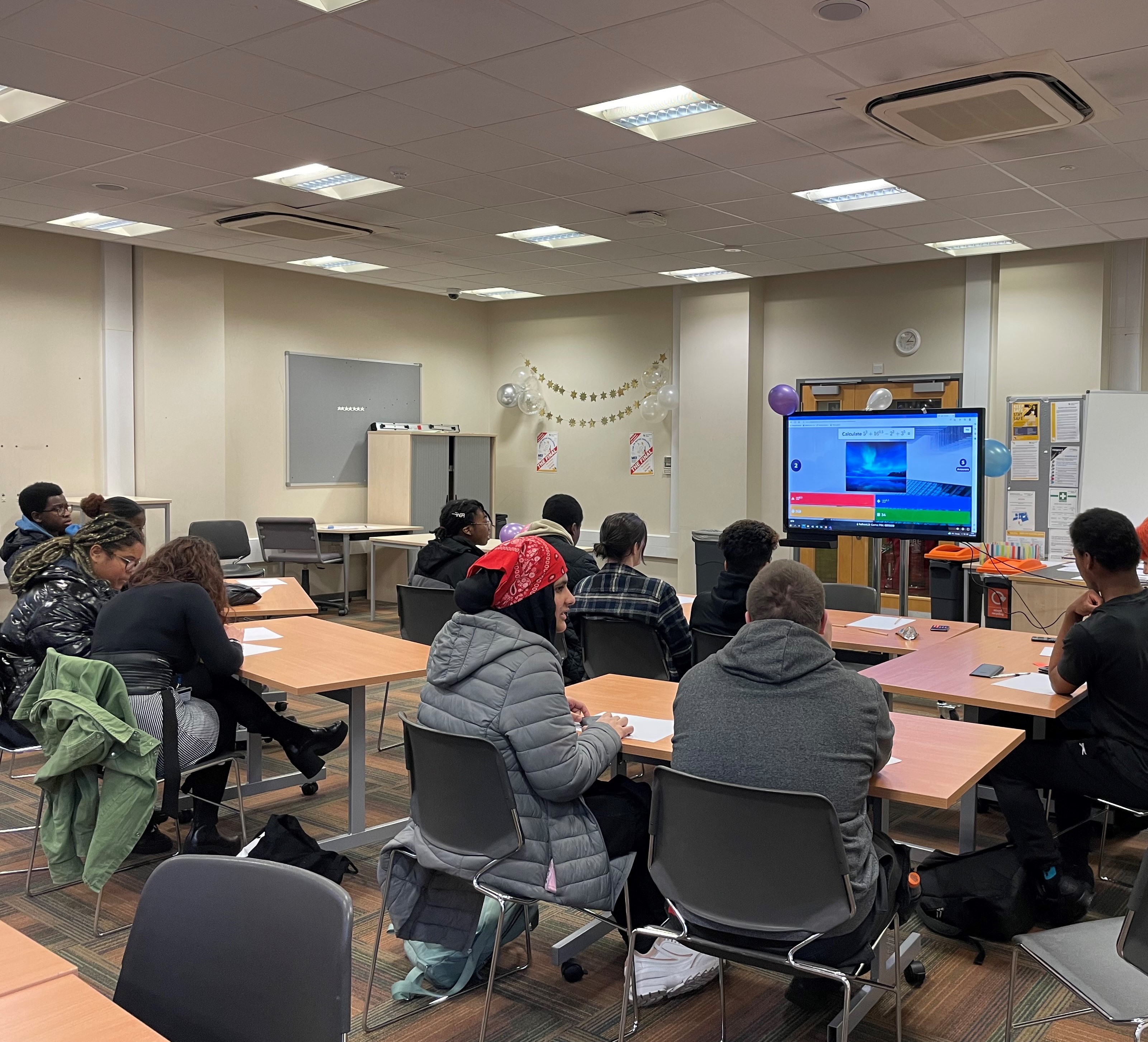 South Thames College students take part in MEI FE Maths Challenge 2023
