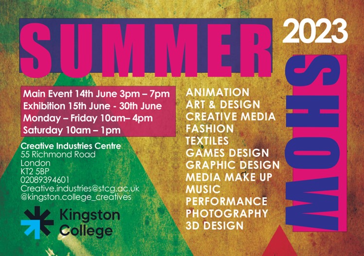 Creative Industries Summer Show 2023 - All welcome