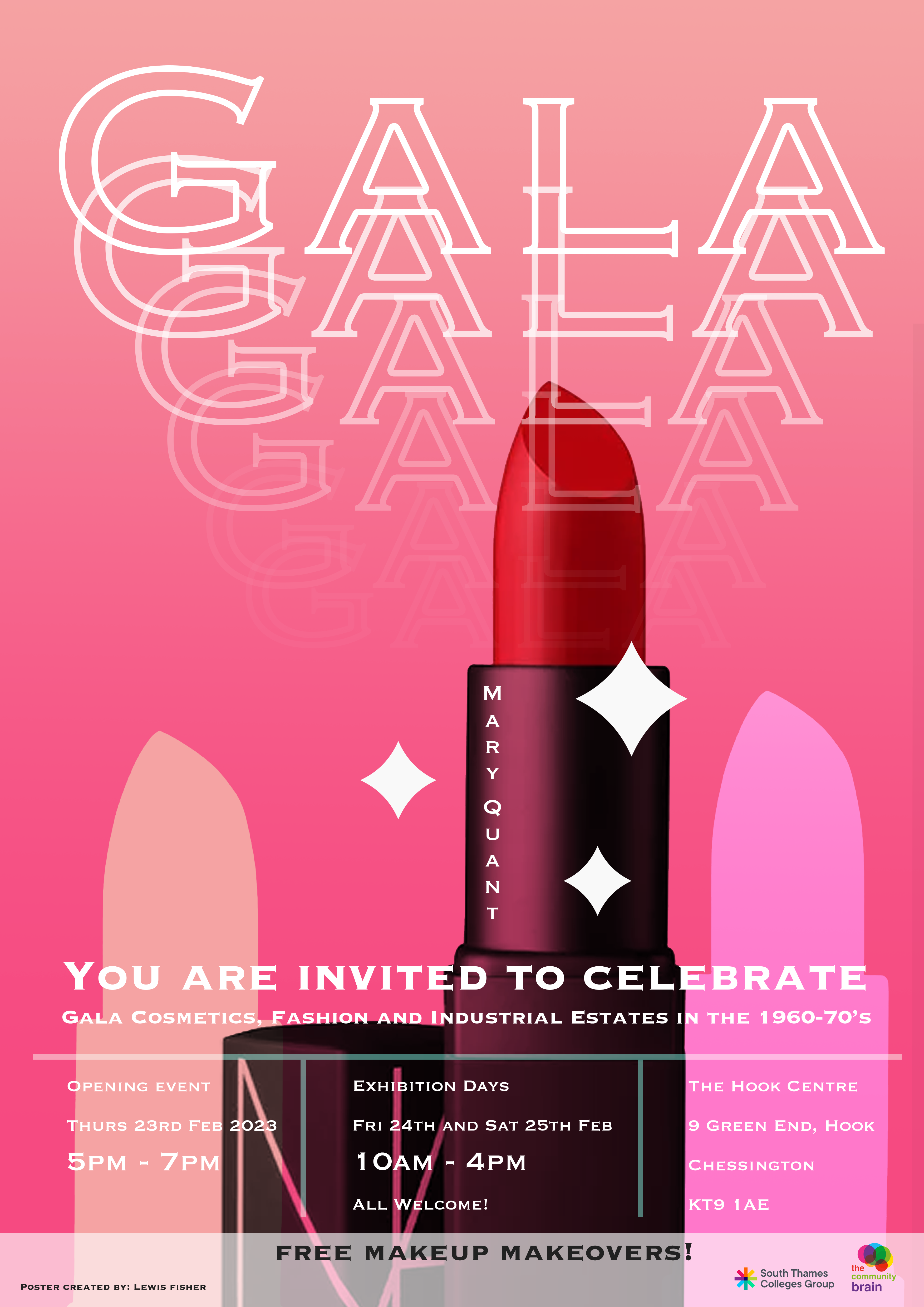 Gala Cosmetics, Fashion & Industrial Estates exhibition - All Welcome!